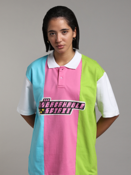 The Unbreakable Spirit Women’s Oversized Polo Tshirt